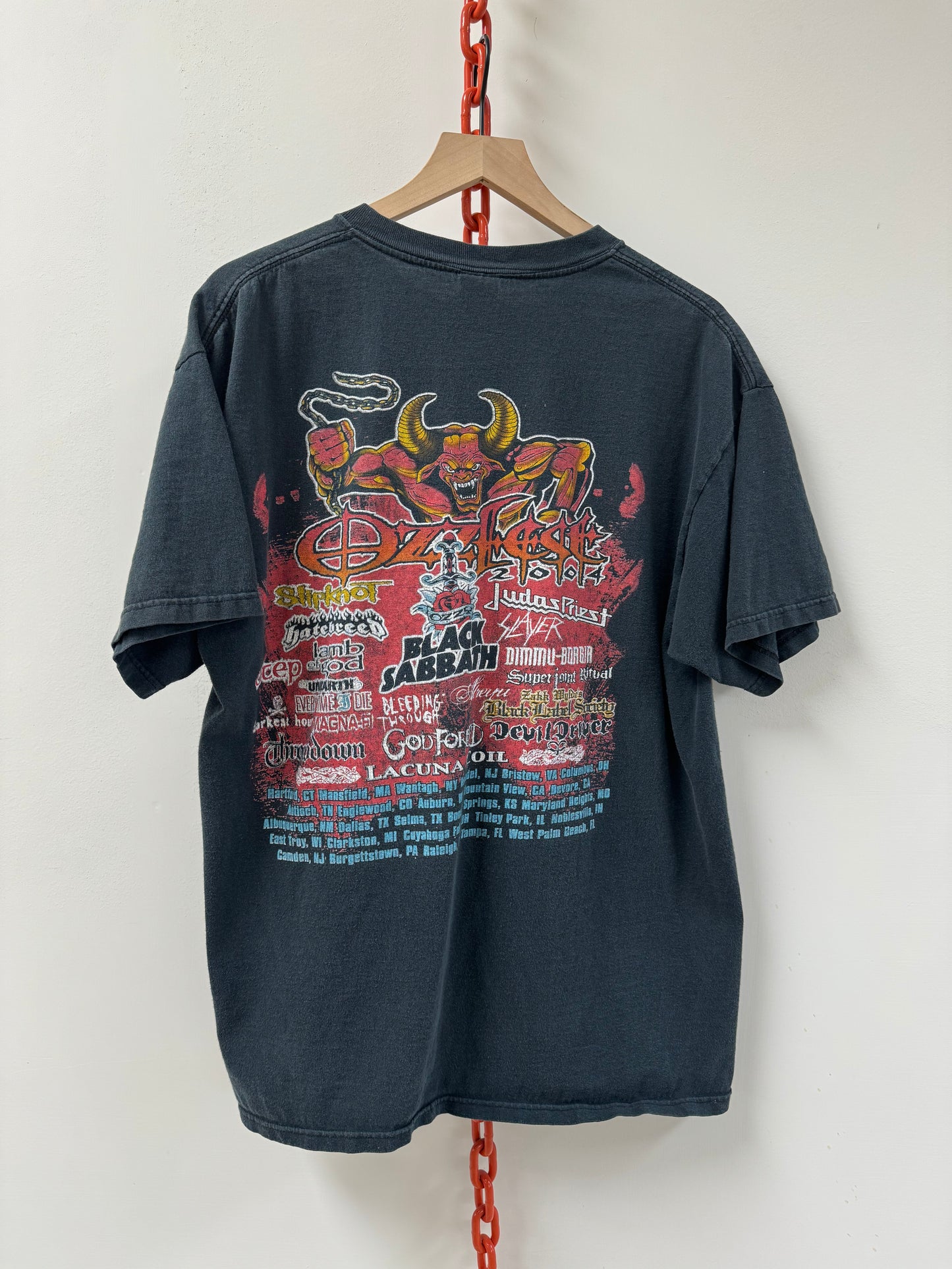 2004 Ozzfest t-shirt XL