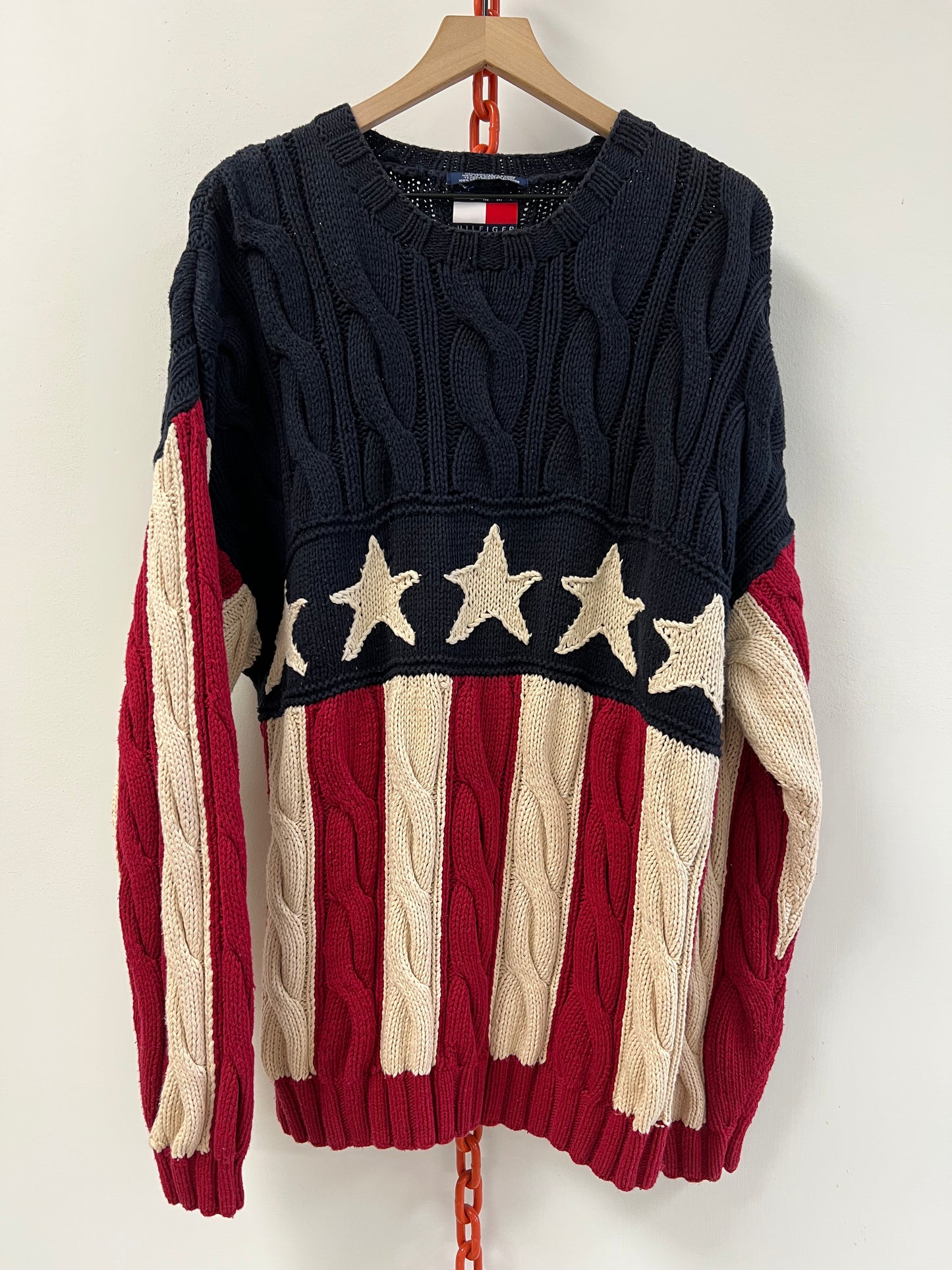 Tommy Hilfiger Flag Sweater (XL)