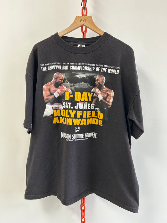 90s Holyfield Vs. Akinwande boxing tshirt