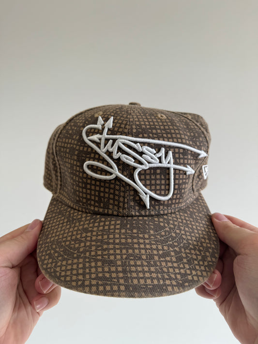 2000s Stussy New Era fitted hat 7 1/2