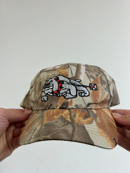 Vintage Camo Bulldog hat