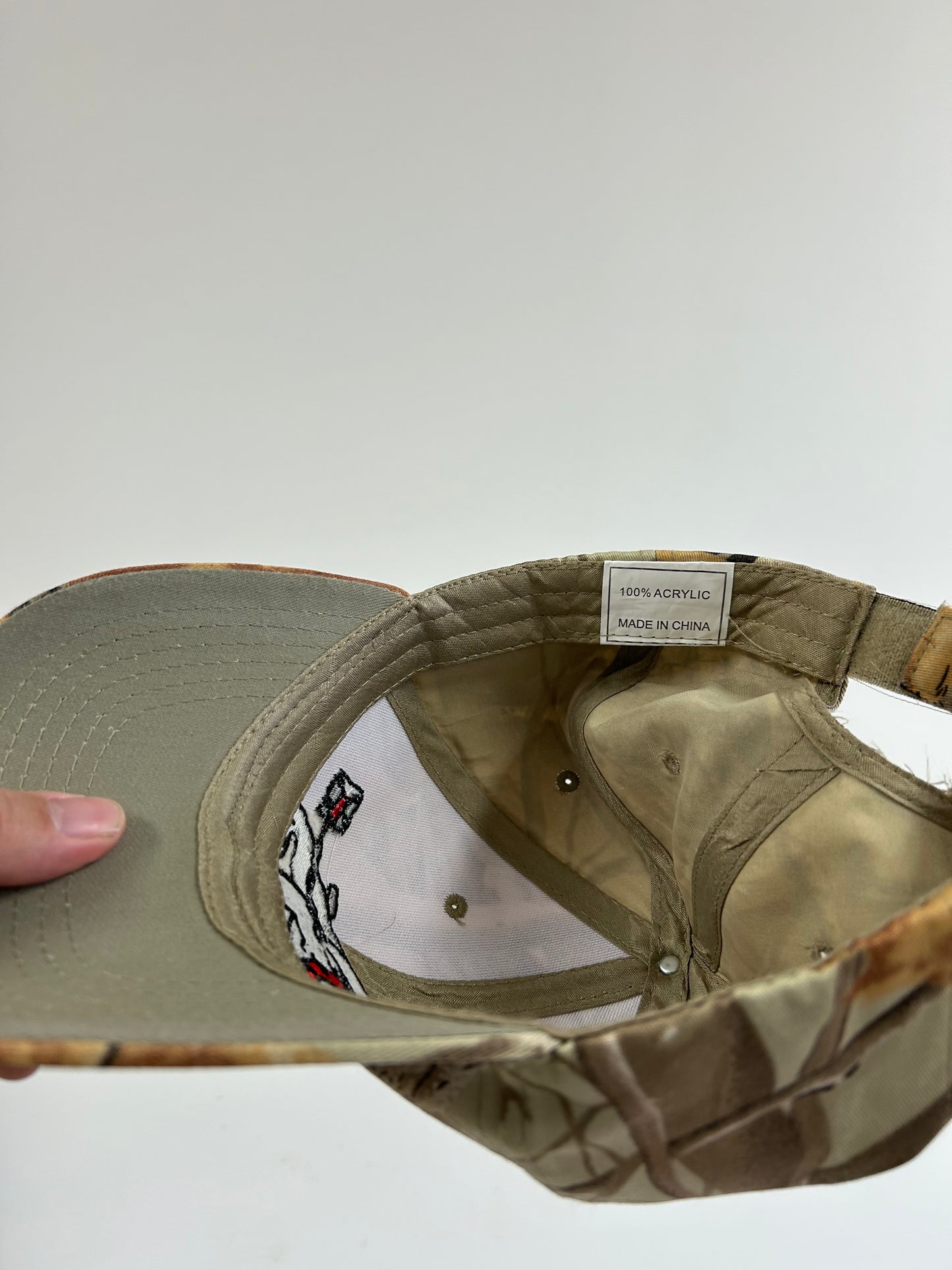 Vintage Camo Bulldog hat