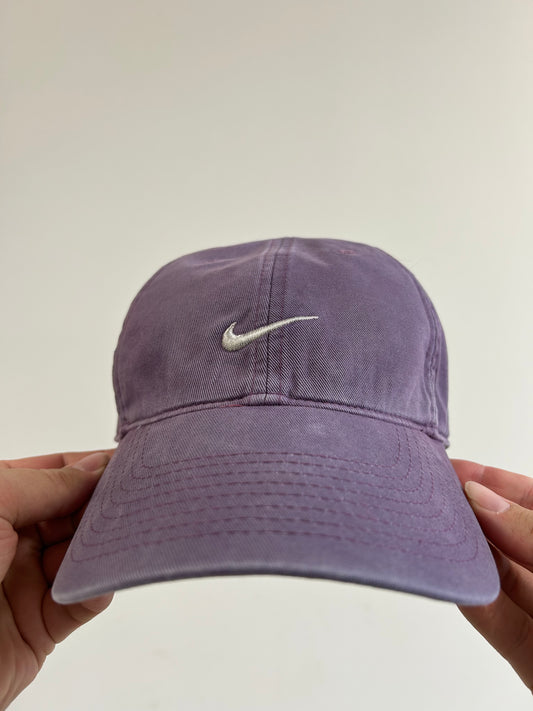 vintage 2000s faded purple Nike dad hat